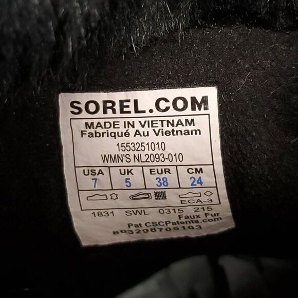 Sorel Snow Boots Tivoli High II NL 2093-010 Black - Picture 11 of 13